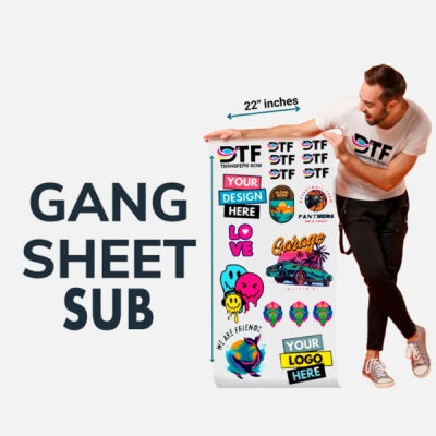 Gang Sheet Subscription 22" x 48" Thumbnail